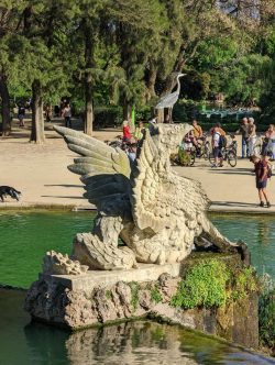 Ciutadella Park, Barcelona, Spain